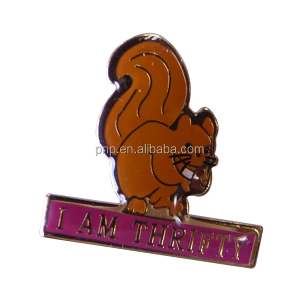 
fashionable cheap gold plating enamel animal brooch pins 
