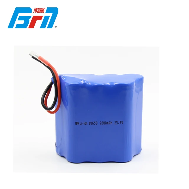 BFN перезаряжаемая батарея высокой мощности 7s1p 18650, литий-ионная батарея для робота-подметания