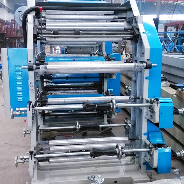 
China factory price 6 colour flexo printing machine for printing packing materials 