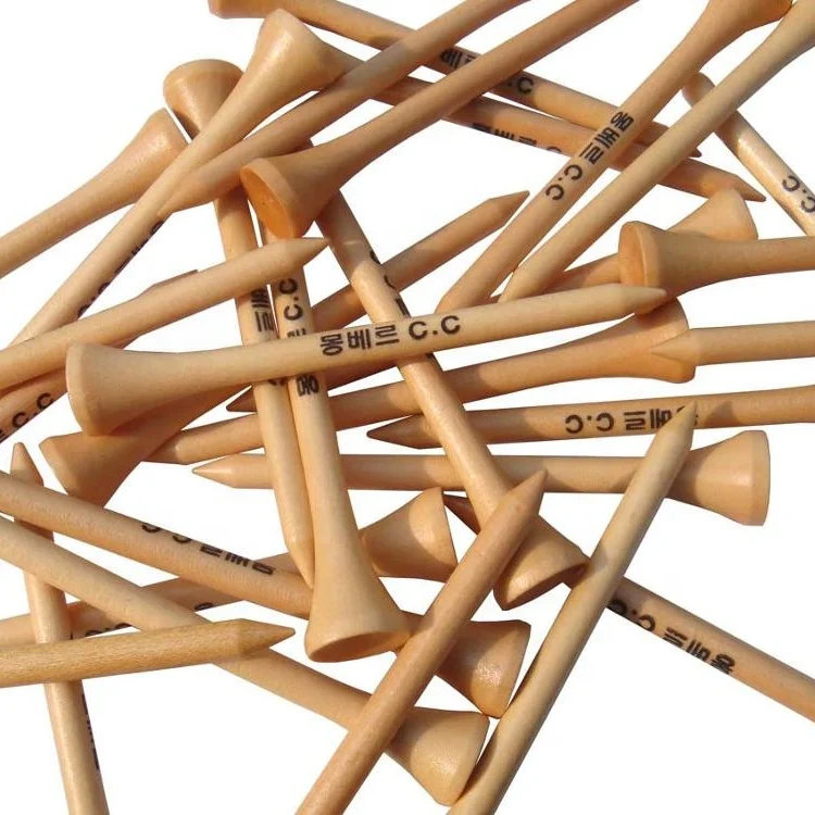 Bulk wooden golf tees with high quality good price