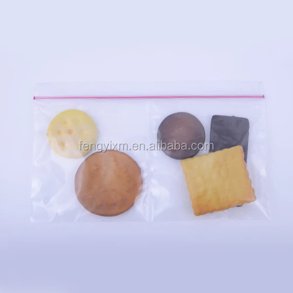 high quality  Custom Logo Zipper Sealed Bag Packaging Reusable No Leakage fresh vegetable zip lock bag