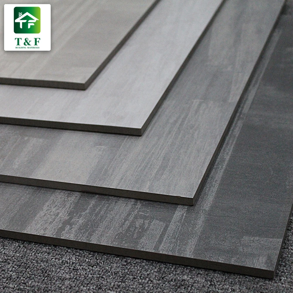 Vietnam 60 X 60 International Company Light Grey Travertine Porcelain Tile Matte Finished Non-Slip Kitchen Ceramic Floor Tile