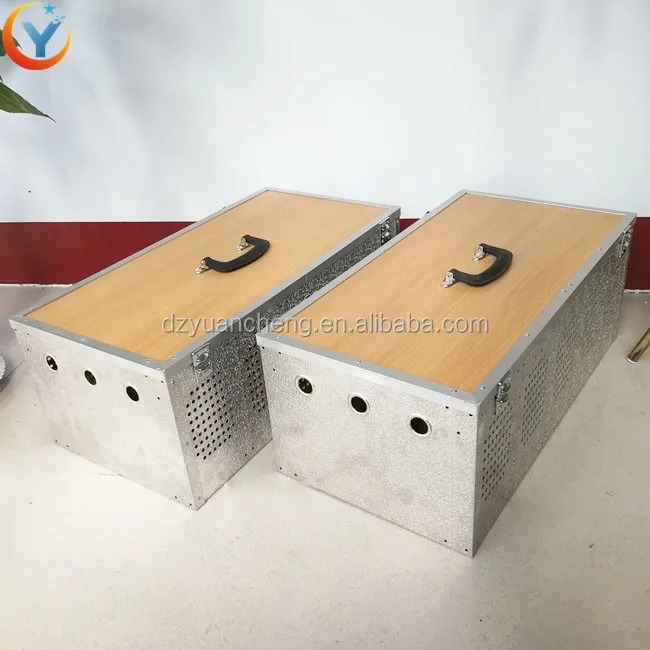 5 holes pigeon breeding cage/racing pigeon cage feeder stainless steel transportation box