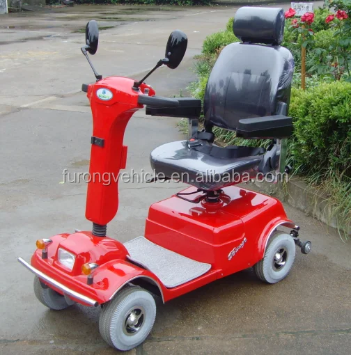 Mobility scooter CE approved UK PG controller four wheel mobility scooter for handicapped