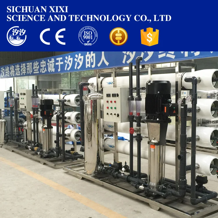 Supply of modern double pass water purification plant for clean water