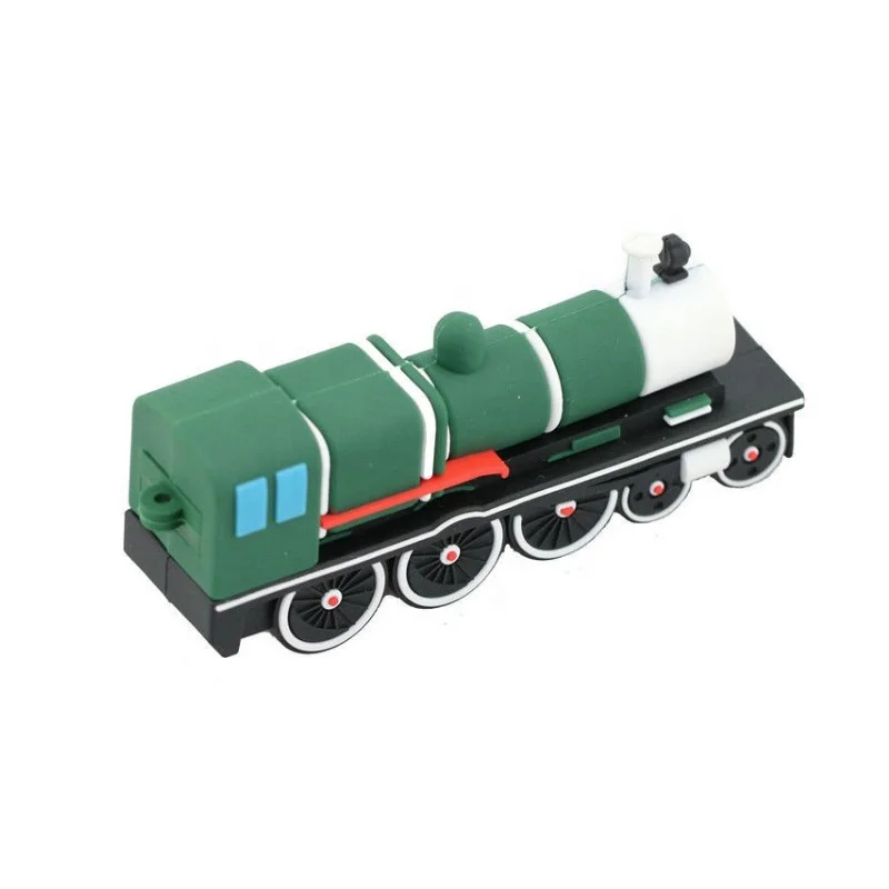 Custom pendrive 32gb USB PVC flash drive train shape