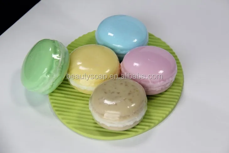 Delicious Macaron Soap (Blueberry)
