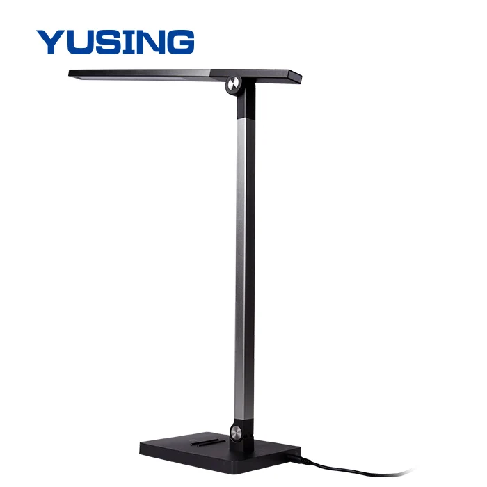 7W Dimming Foldable Lighting Touch LED Desk Reading Table Lamp With USB