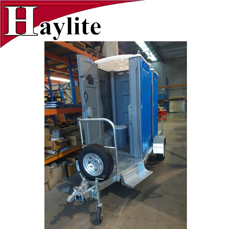 Australia standard portable toilet trailer with toilet