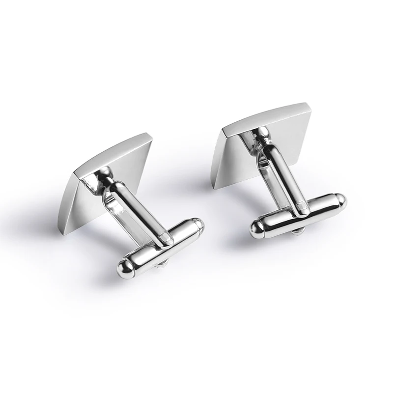 Французские мужские запонки для рубашки, изысканные металлические запонки с эмалью по индивидуальному заказу