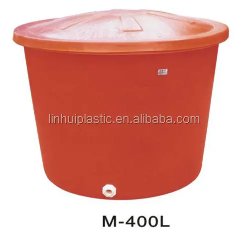 400 litres food grade plastic buckets/rain barrels with lid for sale