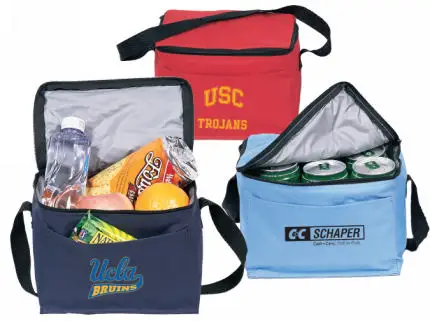 
6 pack Thermal insulated cooler tote bag 