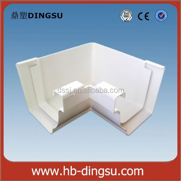 PVC plastic roofing tiles/pvc rainwater gutters/plastic corrugated roofing sheet
