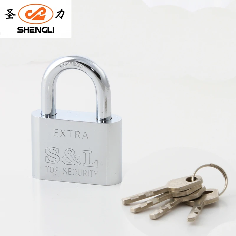 Cheap and Popular Shengli Factory Wholesale Round Corner  Vane Iron top security Padlock