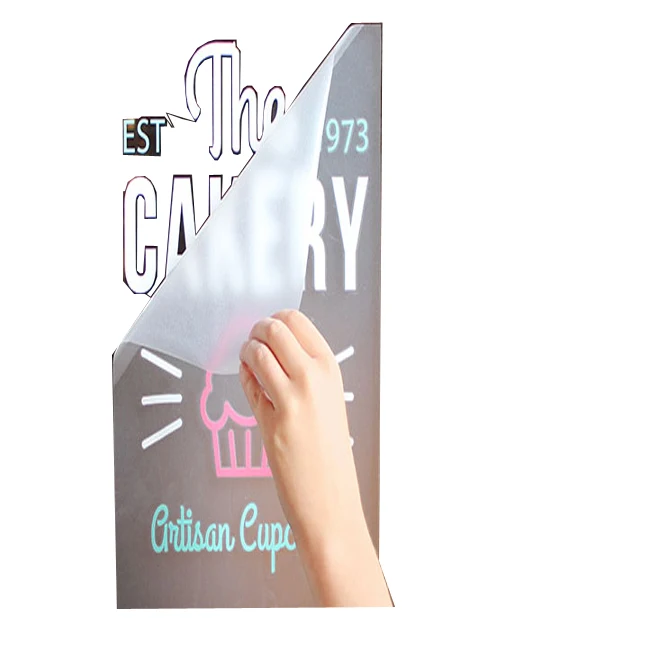 Наружная самоклеящаяся виниловая наклейка высечка переводная наклейка печать