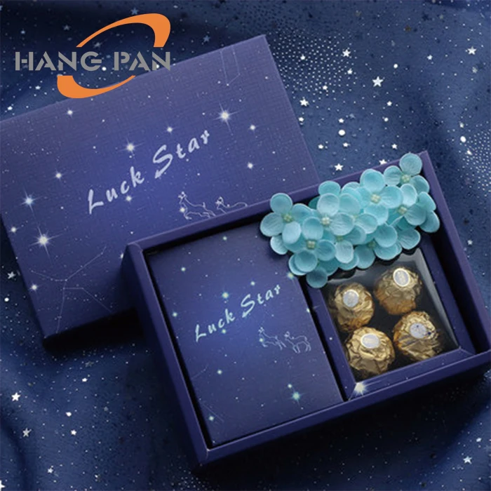 manufacturers custom luxury candy paper packaging box personalized fashion boutique food paper gift box set