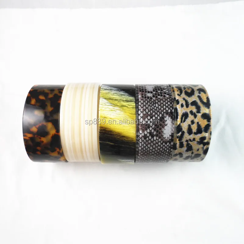 High quality acetate brown cuffs cellulose tortoise bracelets tokyo bangles jewelry