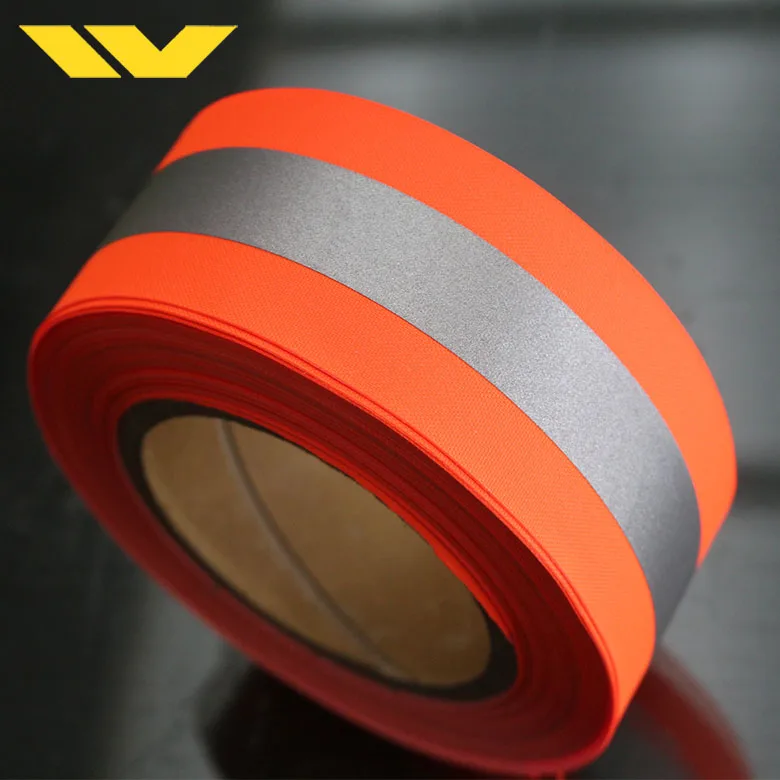 New Style Fabric Fire Retardant Reflective Tape For Firefighter Uniform
