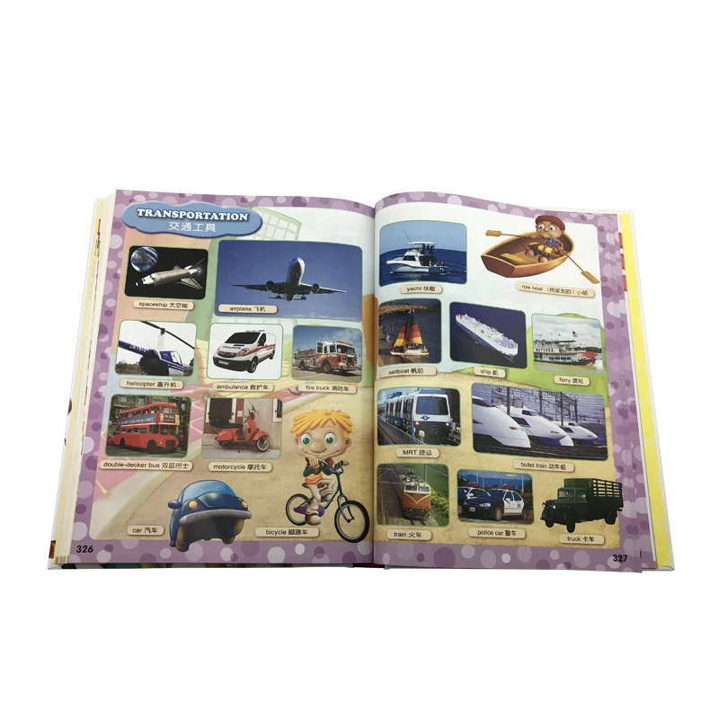 Growing up 3000 words English Dictionary  with many pictures to use visual learning