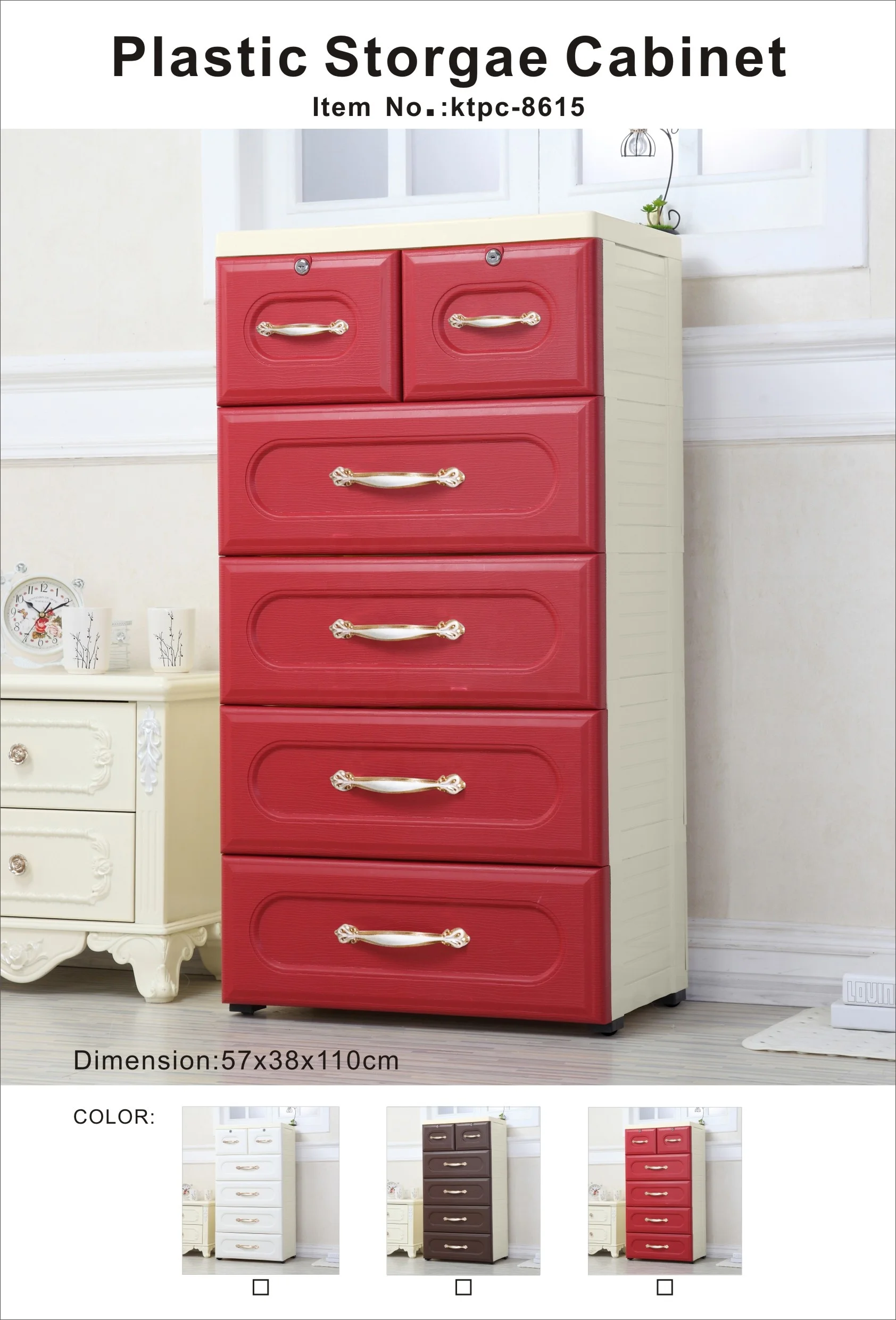 Оптовая продажа, 5 ярусов, ящик для хранения, пластиковый шкаф