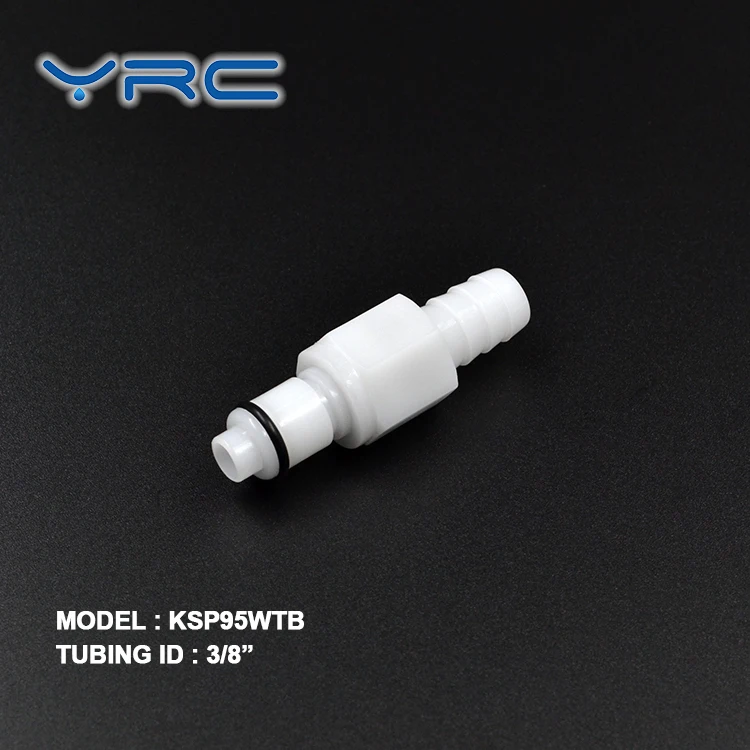 POM plastic air female/male  hydraulic quick coupler