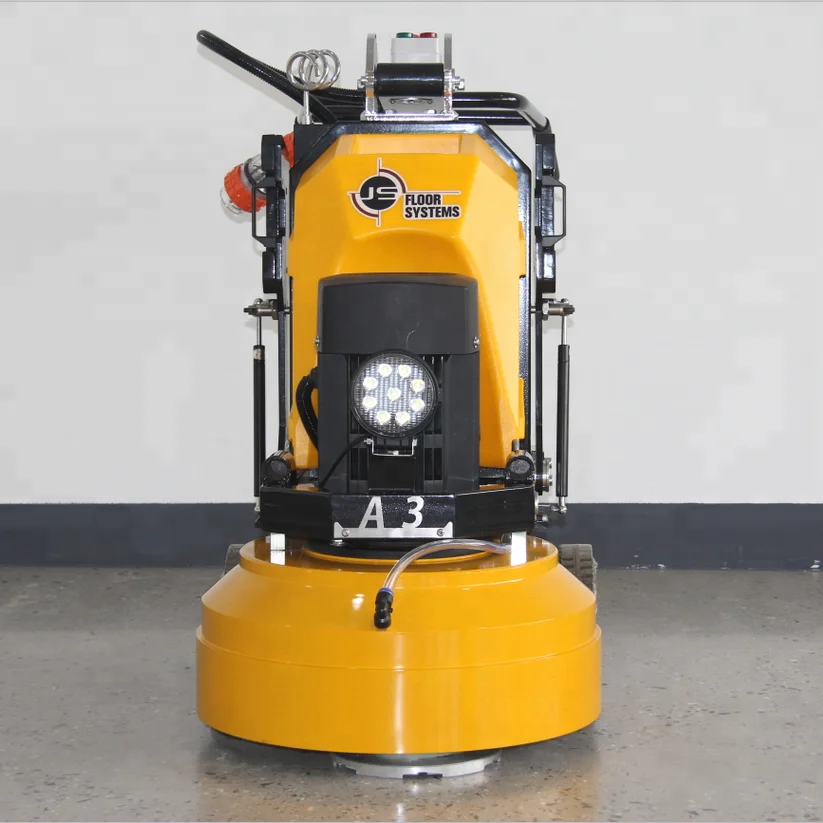 Portable small concrete marble floor polishing machine