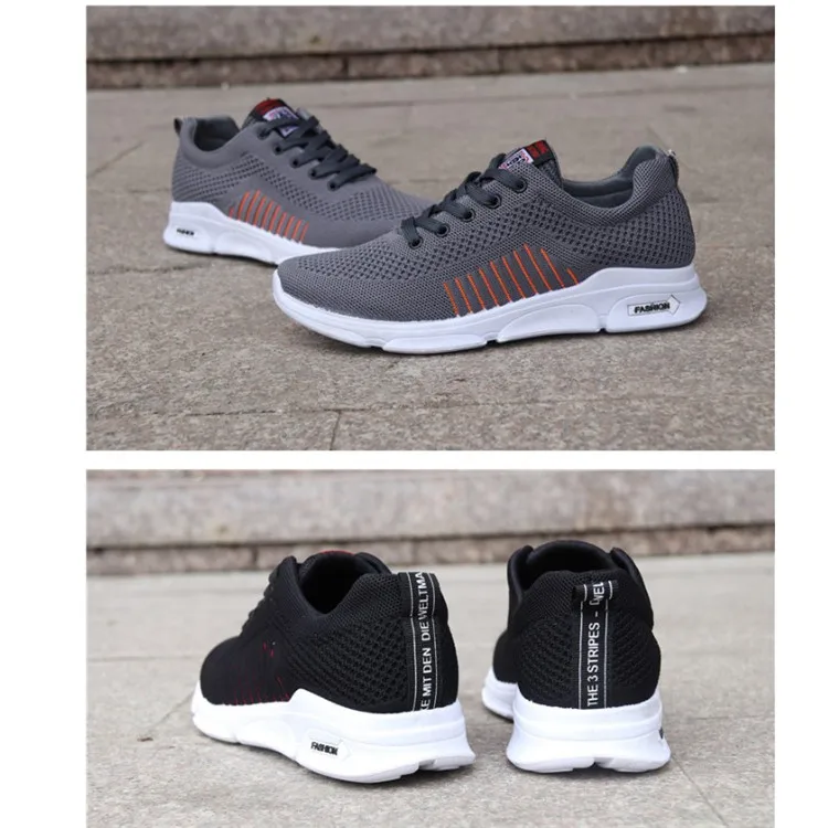 Мужские кроссовки со шнуровкой, повседневная обувь, мужская спортивная обувь