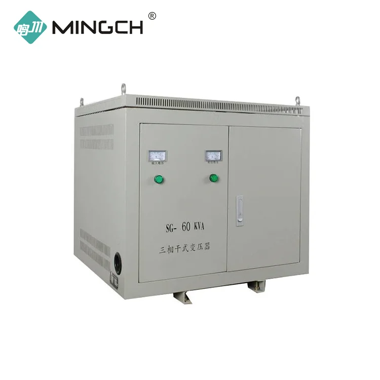 MINGCH Factory Hot Sale Customized SG Series Three Phase 60 Kva Dry-Type Transformer