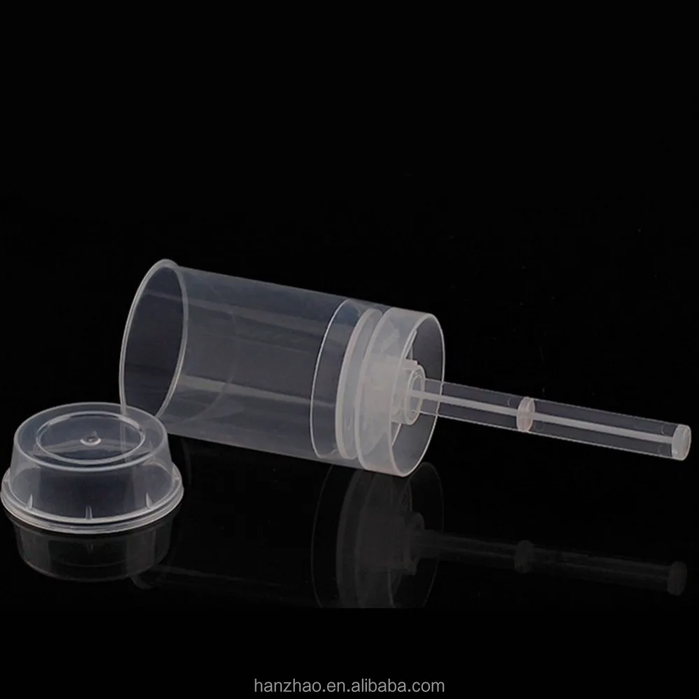 Wholesale Confetti Pop Push Ups Cake Push Pop Containers Plastic Round Shape Push Pops
