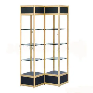 Boutiques product display showcase/glass display case/glass jewelry display cabinet