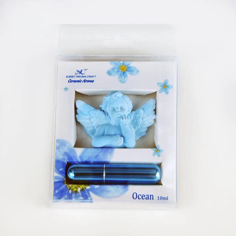 Customized ceramic stone shaped air freshener car vent perfume