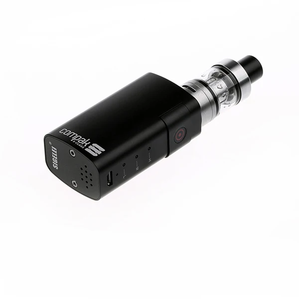  Набор для вейпа новейшая электронная сигарета Sigelei Compak - S kit карманный мод + атомайзер 2 мл встроенный аккумулятор 2000 мАч