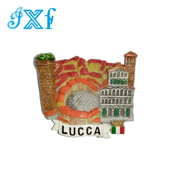 Tourist Souvenir 3D Fridge Magnet Cheap Resin Custom Fridge Magnets