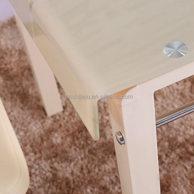 
2016 hot sale modern dining table /glass dining table 
