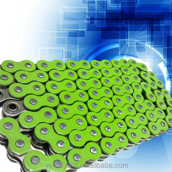 color o-ring motorcycle chain,420chain/428chain/530chain/ wheel chain /industry chain