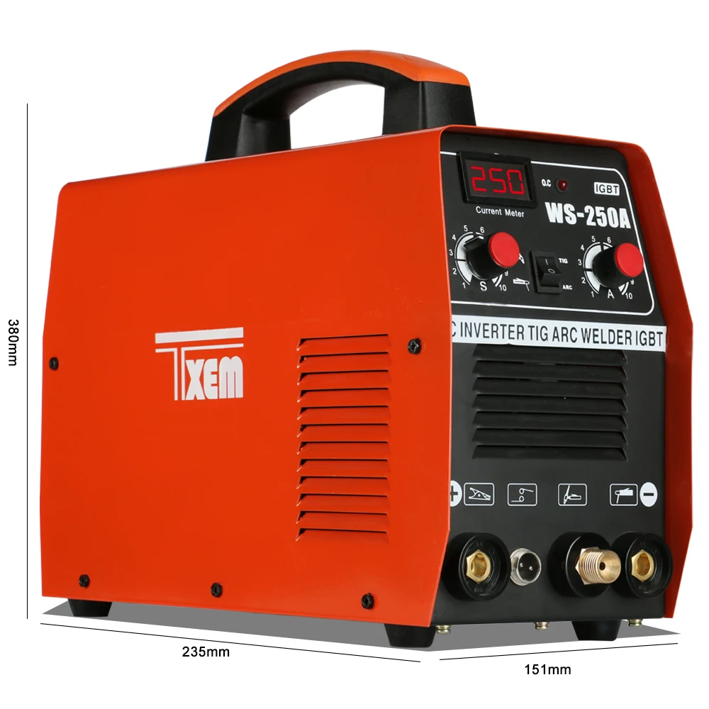 dc inverter mma welding machine zx7-180 tig 250amp