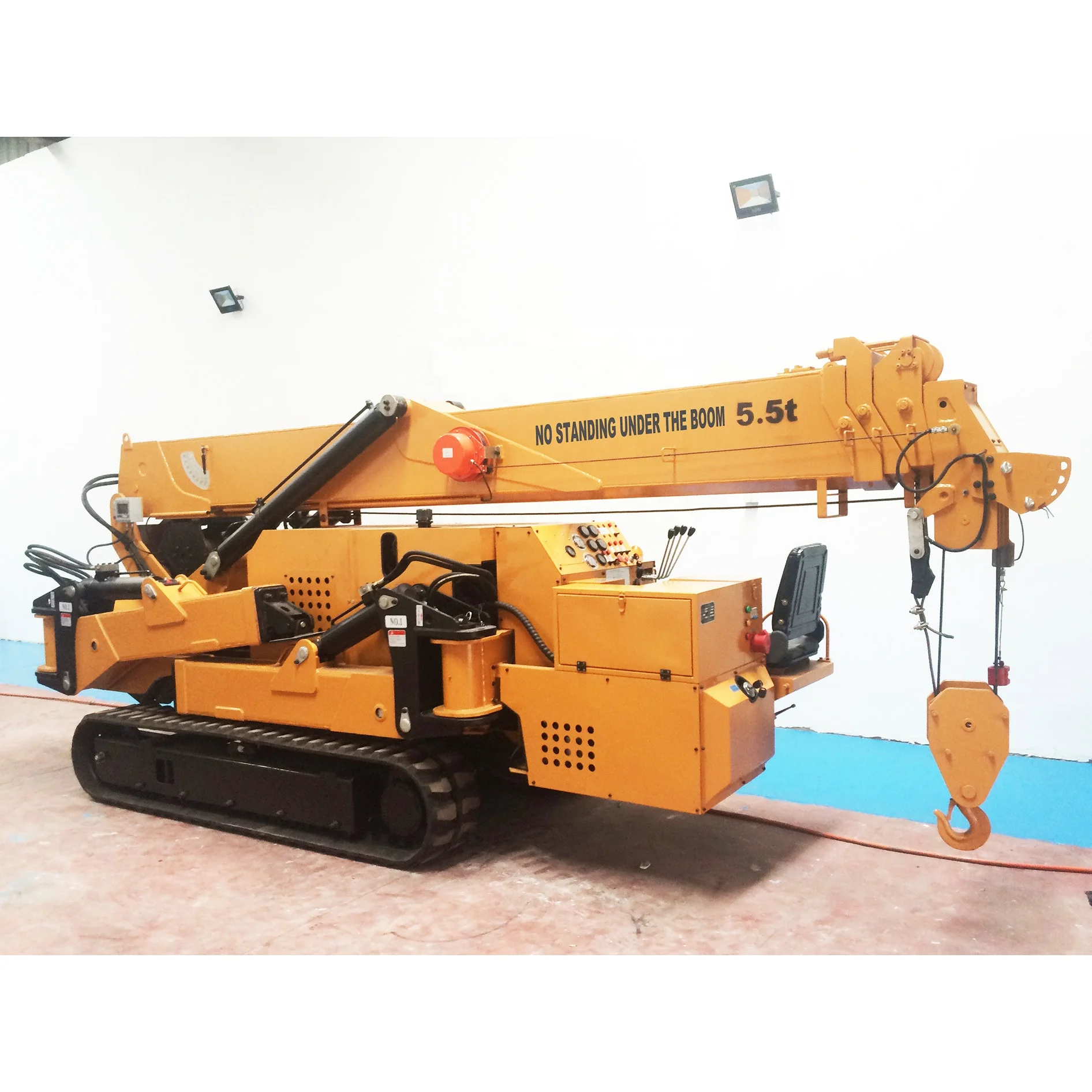 Portable Foldable Mini Mobile Spider 5 Ton Crane For Sale