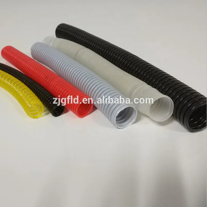 electrical wire conduit PP PE PVC corrugated pipe machine