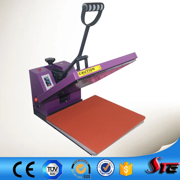 Economical and practical 38*38cm fabric sportswear  t shirt heat press machine for clothing