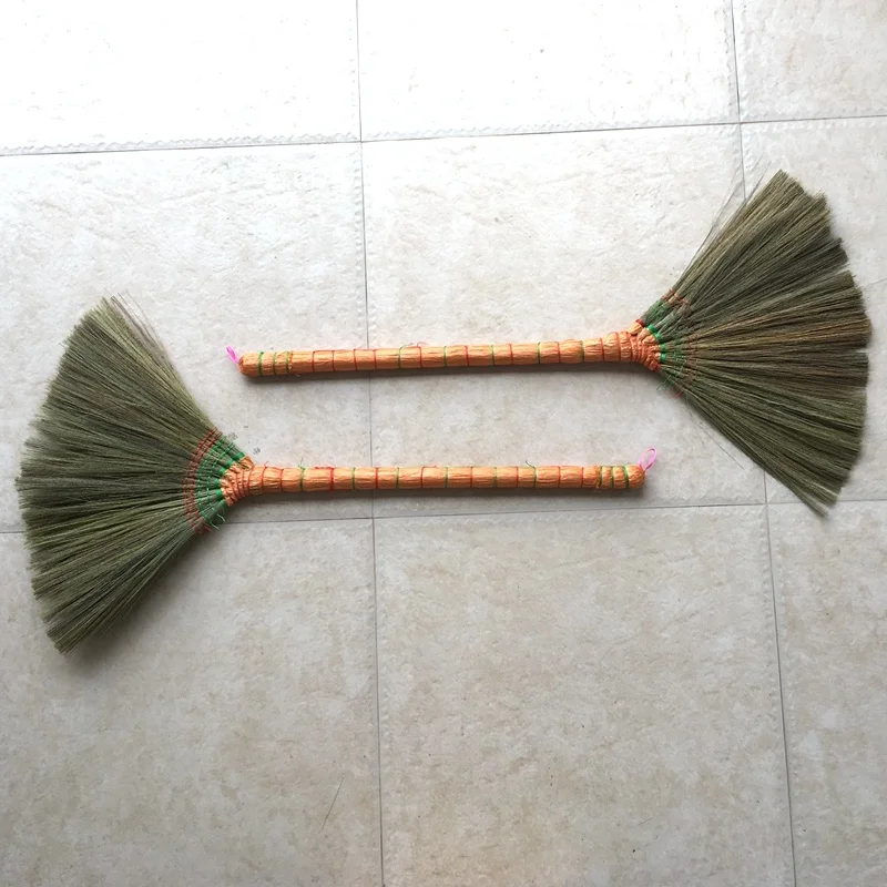 China supplier handle coated pvc Coconut Broom Stick Made in China