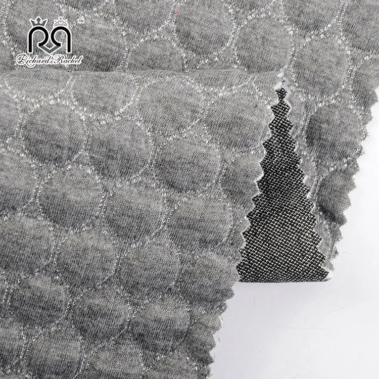 
China wholesale great quality good hand feeling jacquard knitting fabric 