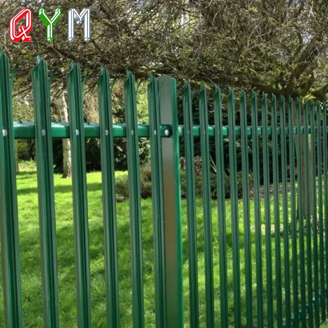 Steel Tube Barrier Fence Tubular Steel Palisade Fence and Gate