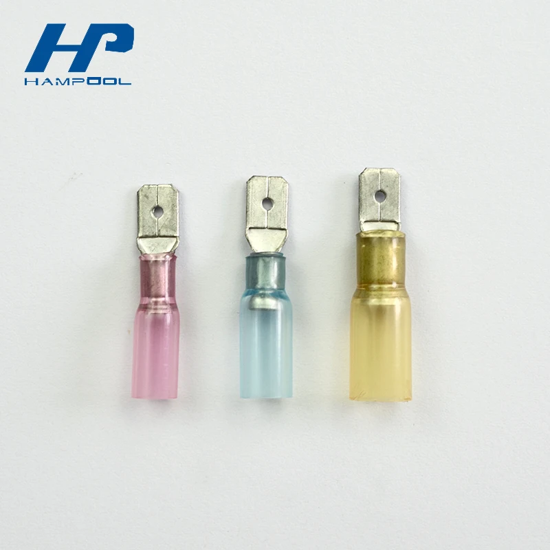 Термоусадочная Чистая медь/латунь запечатанных обжимной Tab терминал (Easy Entry)