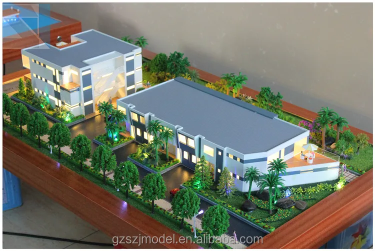 Beach Architectural House Scale Model 3d Model Maker Plastic Physical Model Factory