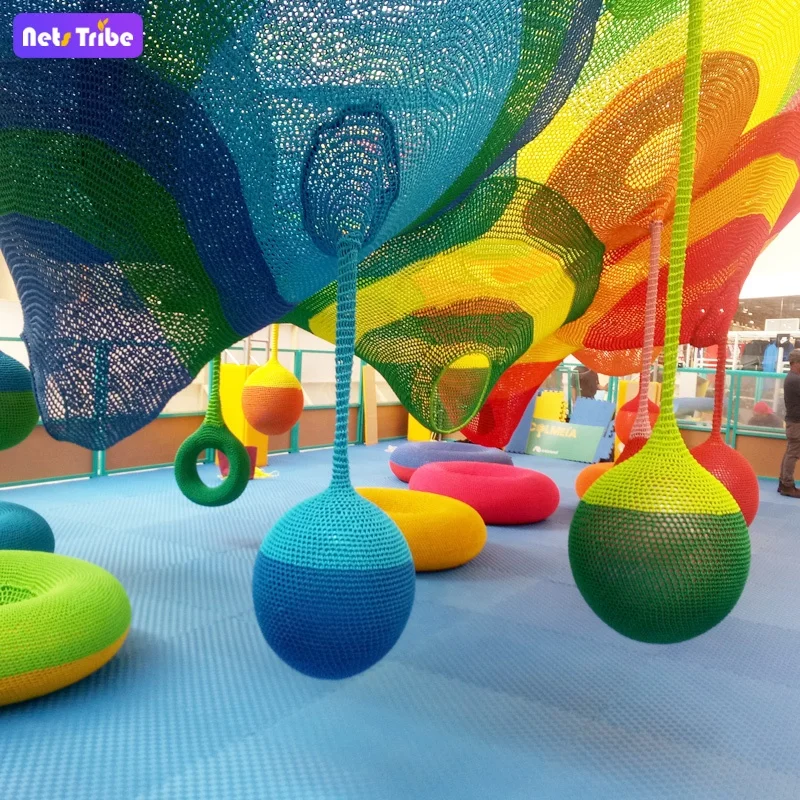 NetTribe Rope net Entertainment playground children amusement equipment for funny