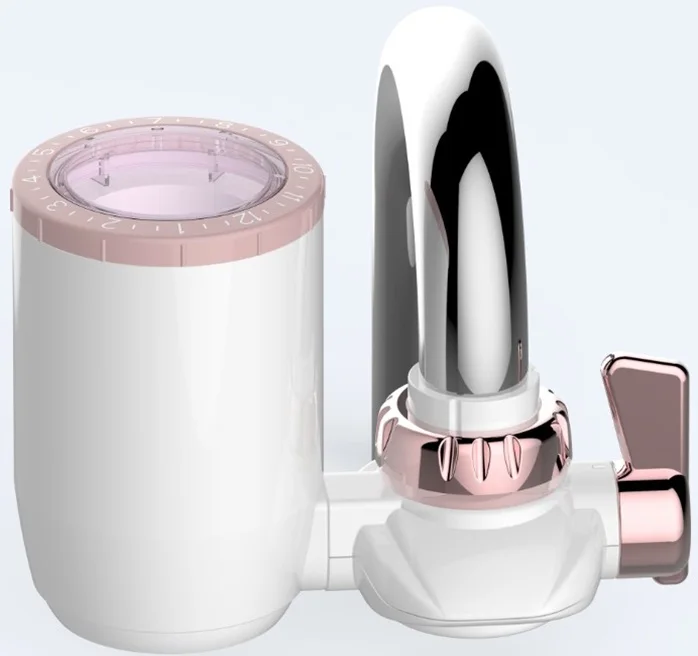 Faucet Water Filter Faucet Tap Water Purifier Filtration System 320-Gallon Long with Carbon Fiber Filter for Kitchen Bathroom