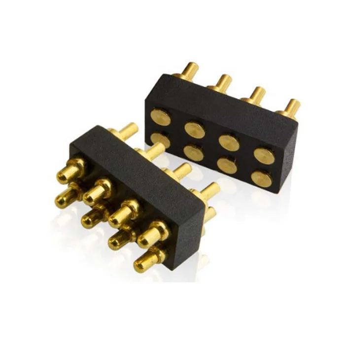 1x4 1x6p 6.0mm spring loaded pogo pin connector