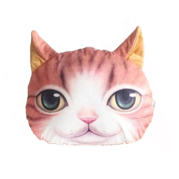 Human Best Friend Dogs Funny Animals Head Throw Pillow