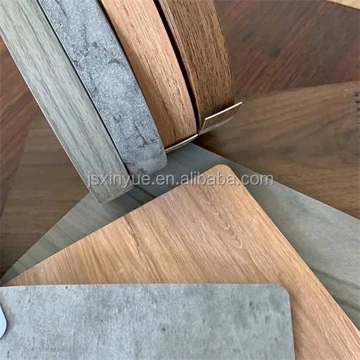 Match color and pattern PVC edge according to PVC film and HPL sheets