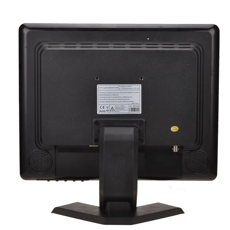 HD DC 12V Square 19 inch LCD CCTV monitor